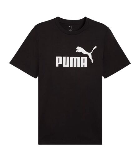 T-shirt Style Logo Ess No.1 Homme Noir Puma