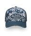 Casquette trucker avec filet Print Skull Vondutch-2