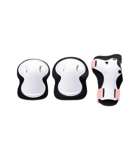 Protections Roller Gardago Enfant S Blanc Noir Rose Martes