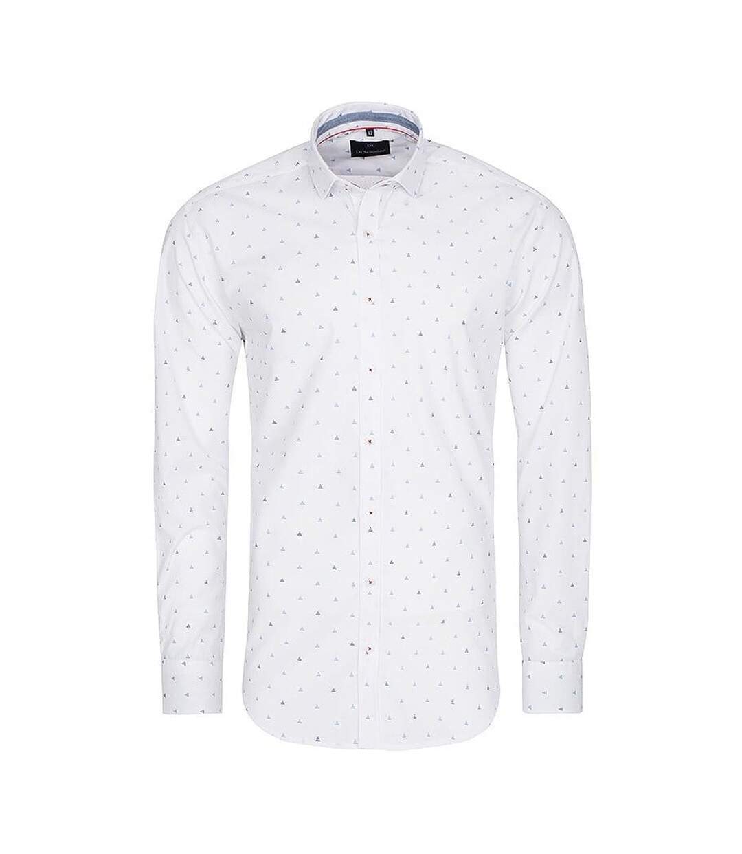 Chemise Los Angeles Homme Blanc Di Selentino-1
