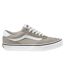 Mens Brooklyn Canvas Trainers Silver Vans-1