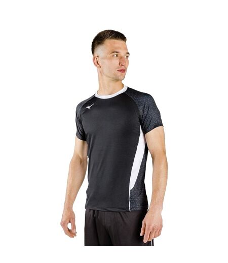 T-shirt Premium High-kyu Homme Noir Mizuno