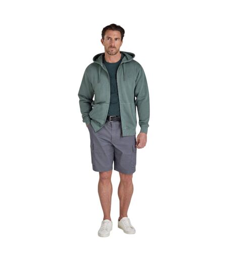 Veste À Capuche Homme Vert Kaki Raging Bull