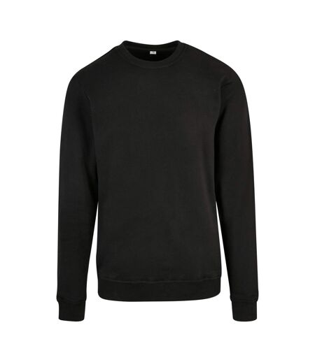 Sweat-shirt Organique De Base Pour Hommes Noir Build Your Brand
