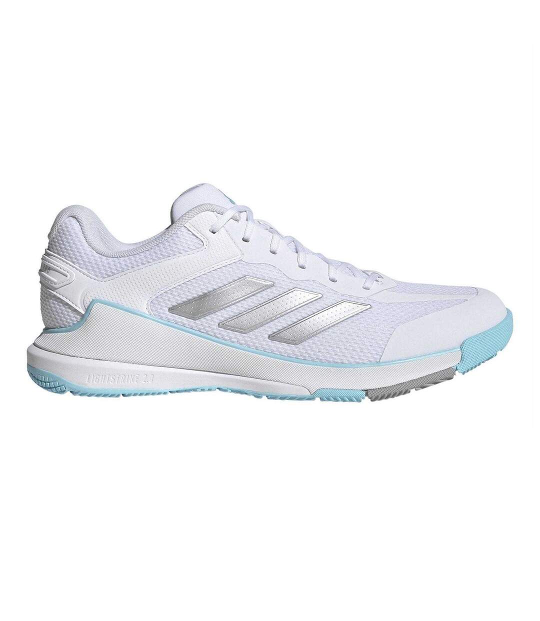 Womens/ladies Netcourt Pro Trainers White Grey Adidas-1