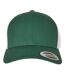 Casquette Trucker Motif/style Rétro Vert Blanc Flexfit-1