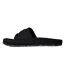 Womens/ladies Flat Slides Black Heron Preston-3