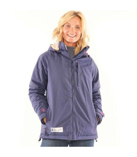 Veste Polaire Femme Bleu Mer Lazy Jacks