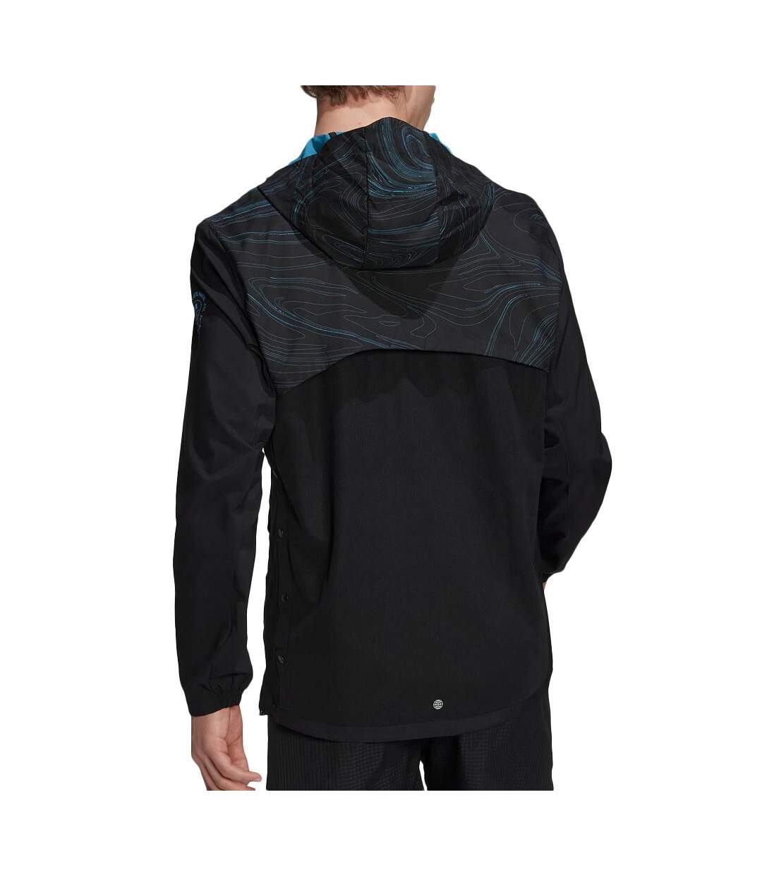 Veste noire homme adidas marathon-2