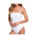 Maillot de bain 1 pièce Blanc Femme Roxy Casual Mood - M