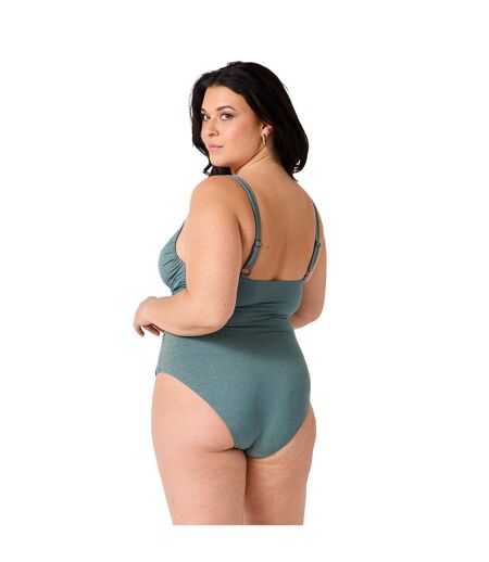 Maillot de bain 1 pièce kaki Zingaro