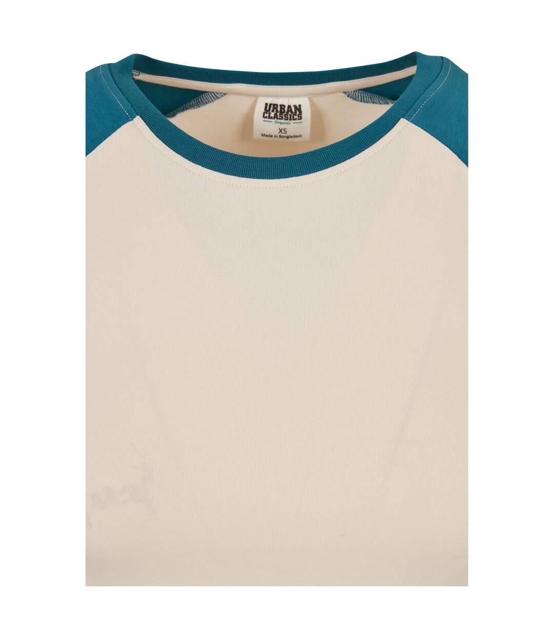 T-shirt Manches Courtes Motif/style Rétro Femme Sable Blanc Jaspe Urban Classics-3
