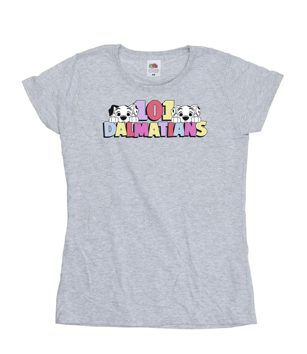Disney - T-shirt DALMATIANS MULTI COLOUR - Femme (Gris chiné) - UTBI16388-1