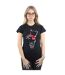 Disney T-shirt en coton Winnie The Pooh - Femme/Ladies (Noir) - UTBI44839-2