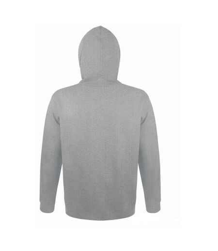 SOLS Snake Unisex Hooded Sweatshirt / Hoodie (Gray Marl) - UTPC382