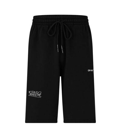 Short de jogging figure of speech skate homme noir / blanc Off White