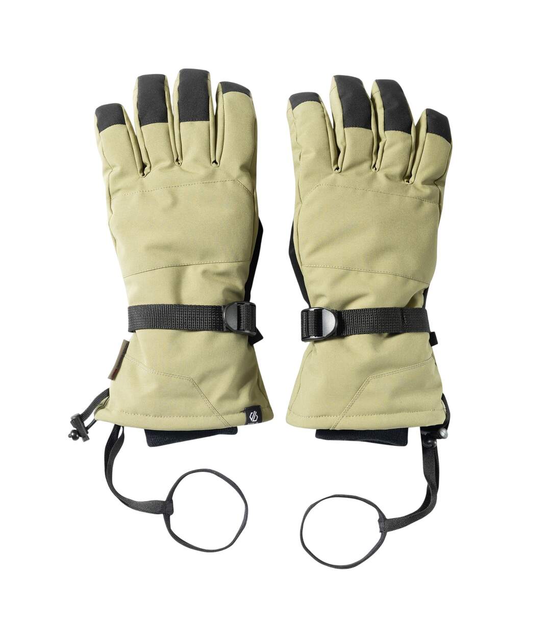 Gants De Ski À Poignets Élastiqués Et Ajustables Pinnacle Homme Kaki Dare 2B-1