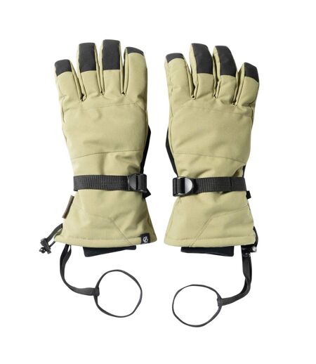Gants De Ski À Poignets Élastiqués Et Ajustables Pinnacle Homme Kaki Dare 2B