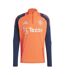 Unisex Adult Tiro 24/25 Manchester United Fc Training Top Bright Red Indigo Print Adidas-2