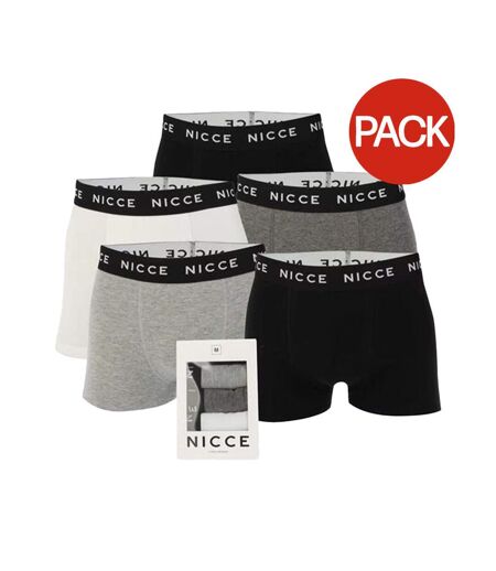 Boxers Haunton Homme Noir Gris Blanc Nicce