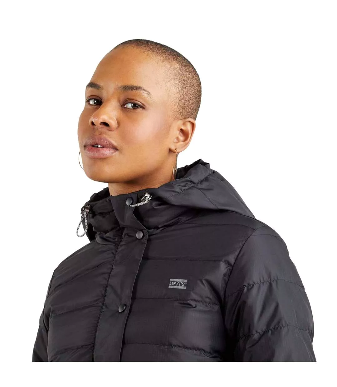 Doudoune Matelassée Edie Femme Noir Levis-3