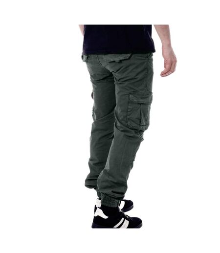 Pantalon cargo vert foncé homme paname brothers costa - 3xl
