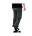 Pantalon cargo vert foncé homme paname brothers costa - 3xl-2