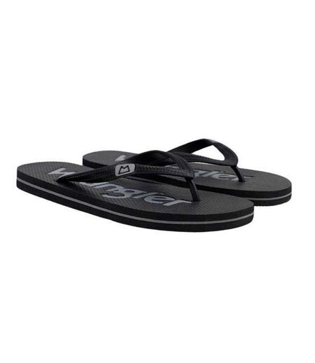 Tongs Motif/style Logo Cole Homme Noir Wrangler