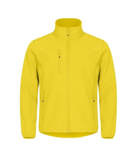 Veste Softshell Classic Homme Vert Pomme Clique