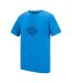 Mens Cline Ix Wave T-shirt Sonic Blue Regatta-4