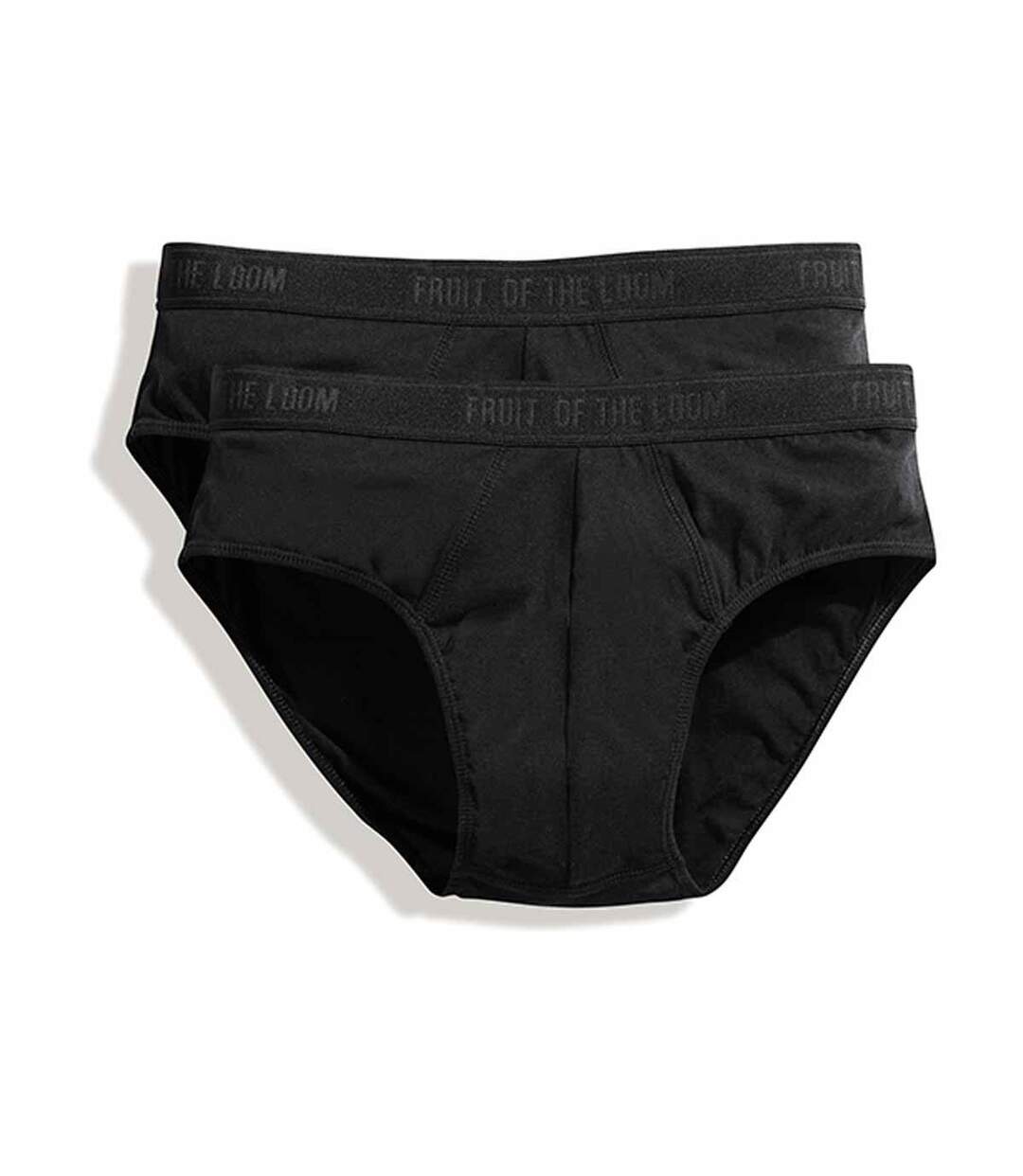 Lot 2 slips Homme - coton - noir - duo Pack 67-018-7-1