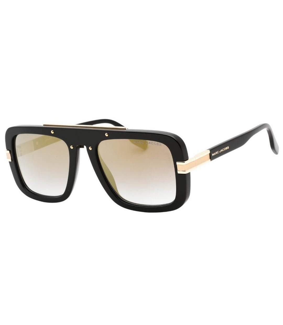Lunettes De Soleil Navigator Homme Taille Unique Jaune Or Marc Jacob-2