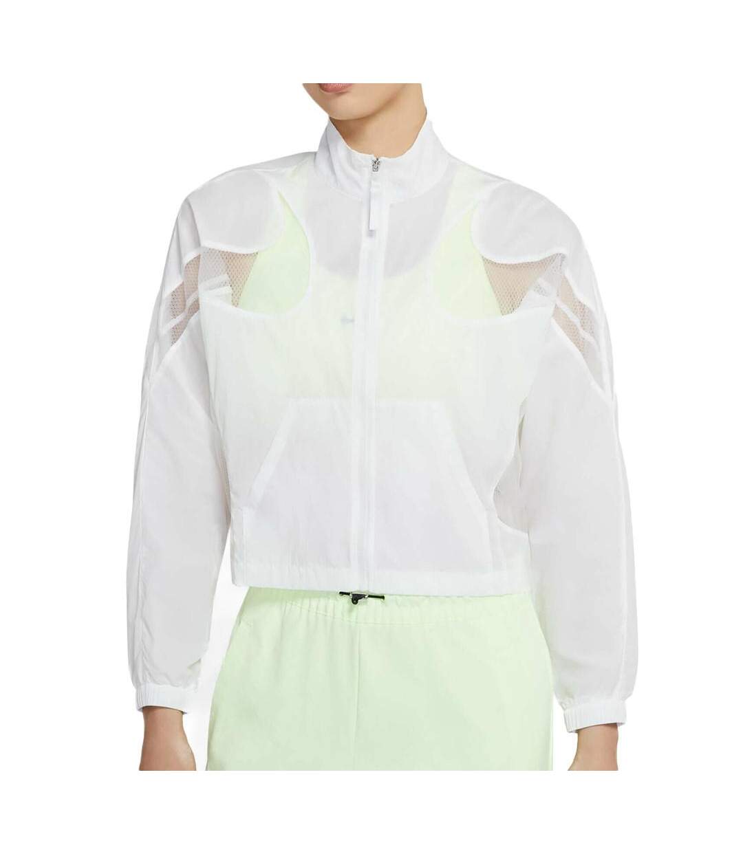 Veste Blanche Femme Nike Jacket - L-1