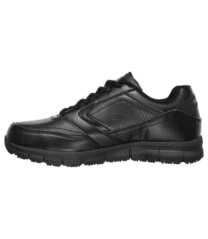 Skechers Womens/Ladies Nampa Wyola Occupational Sneakers (Black) - UTFS8106