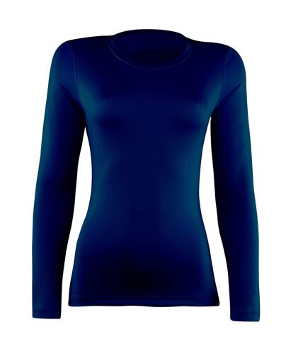 Rhino - T-shirt base layer à manches longues - Femme (Bleu clair) - UTRW2829