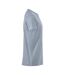 Mens Premium Melange T-shirt Grey Melange Clique-4