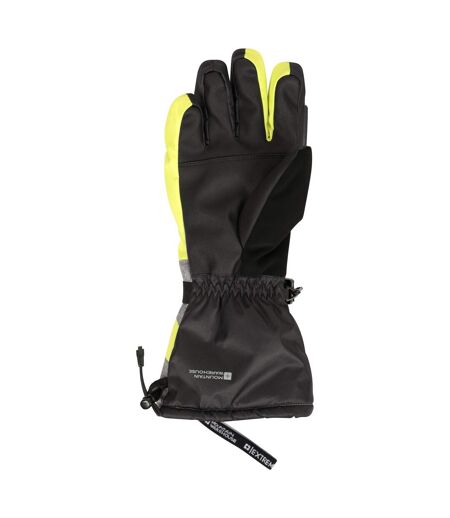 Gants De Ski Summit Extreme Homme Jaune Gris Noir Mountain Warehouse