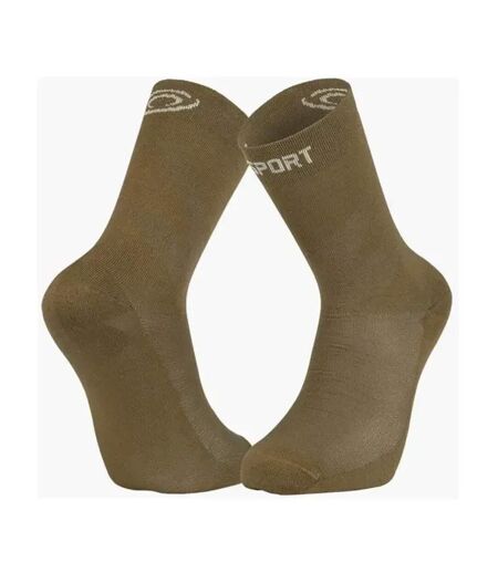 Chaussettes kaki homme bv sport lyocell