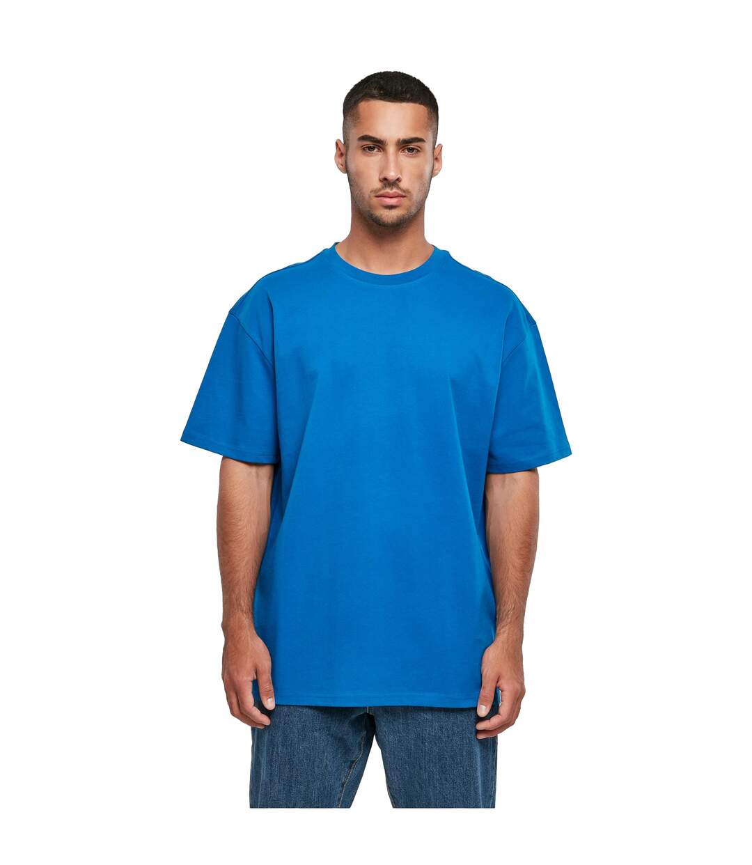 T-shirt adulte bleu cobalt Build Your Brand