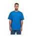 Build Your Brand Unisex Adults Heavy Oversized Tee (Cobalt Blue)