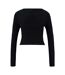Cardigan Sanderin Femme Noir Hugo-2