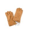 Eastern Counties Leather Womens/Ladies 3 Point Stitch Detail Sheepskin Gloves (Camel) - UTEL222
