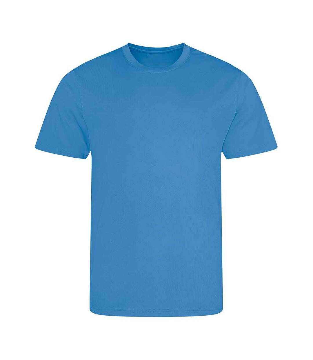 T-shirt homme bleu bleuet AWDis Cool-1