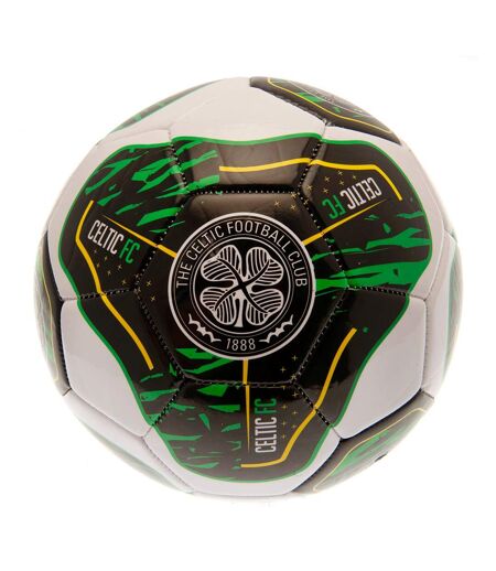 Celtic FC - Ballon de foot pour entraînement (Blanc / Noir / Vert) (Taille unique) - UTTA10990