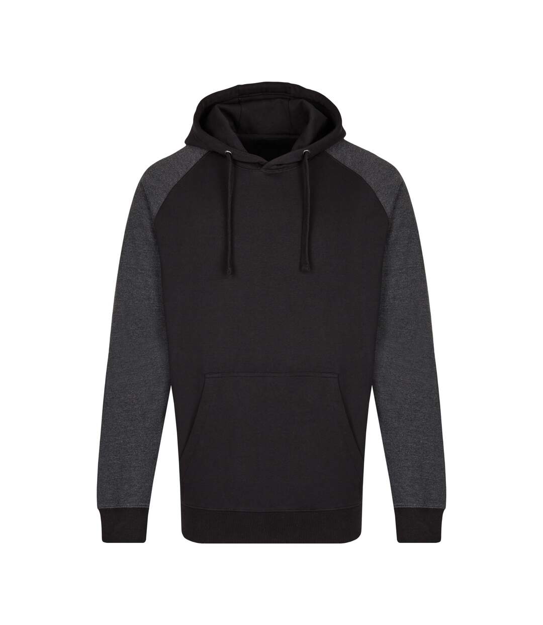 Sweat À Capuche My Mate Homme Noir Noir Chiné Miners Mate-1