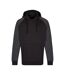 Sweat À Capuche My Mate Homme Noir Noir Chiné Miners Mate-1