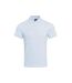 Mens coolchecker plus piqu polo shirt light blue Premier