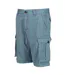 Short À Poches Motif/style Rétro Shorebay Homme Beige Foncé Regatta-2