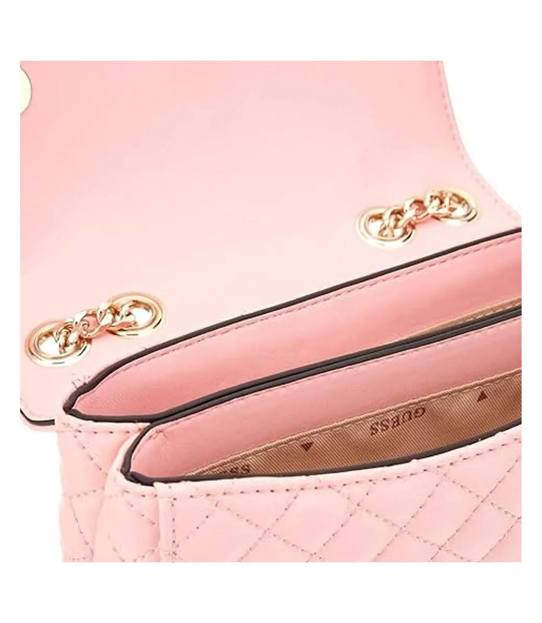 Sac à bandoulière rose clair femme guess xbody-2