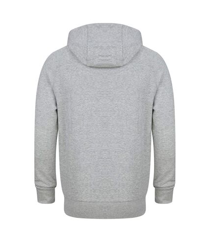 Sweat à capuche athleisure adulte gris chiné Tombo